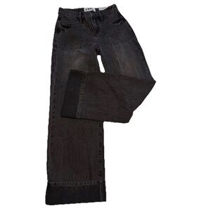PTCL Black Jeans Size 25 Cuffed Bottom